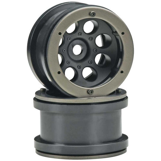Axial 2.2 8-Hole Beadlock Black AX8097