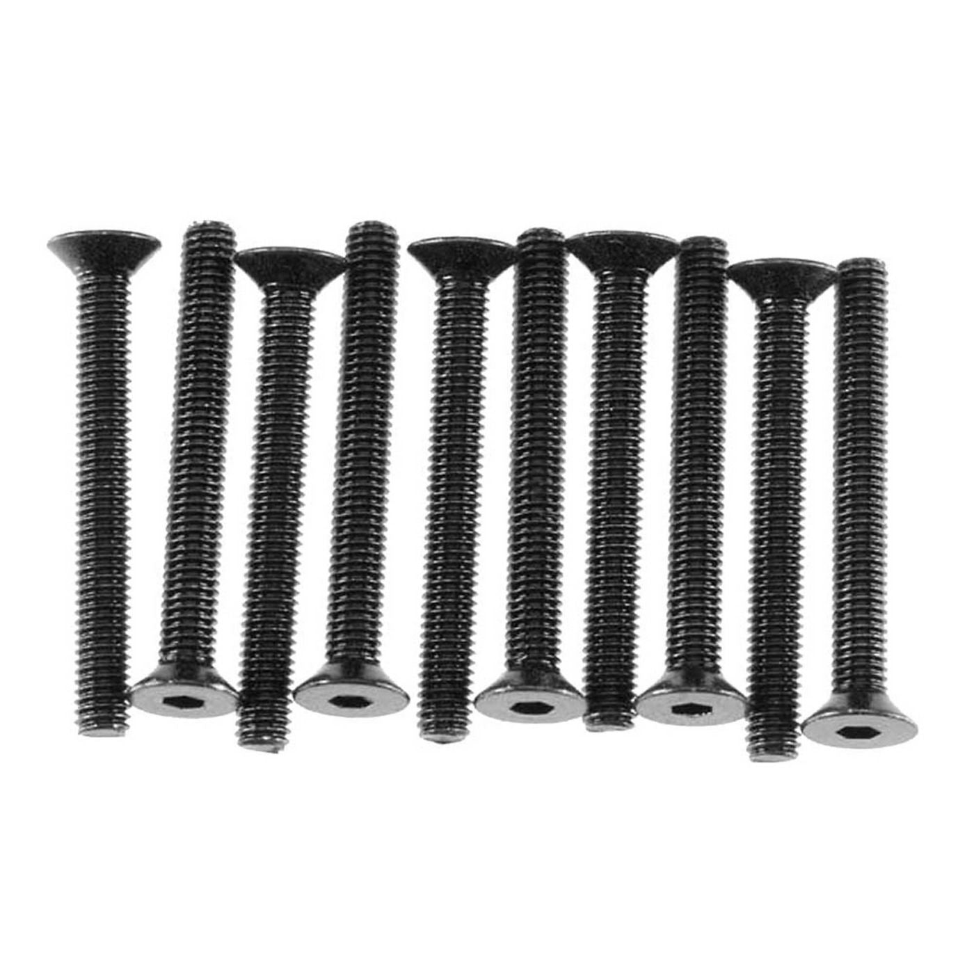 Axial Hex Sckt Flat Head M3x25mm Black Oxide (10) AXA150