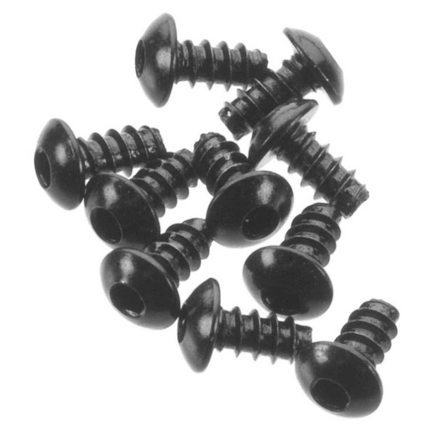 Axial Hex Socket Button Head M3x6mm Black (10) AXA433