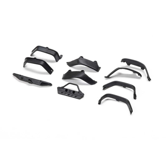 Axial Bumpers, Standard/Comp Fenders: SCX30 JLU AXI-3309