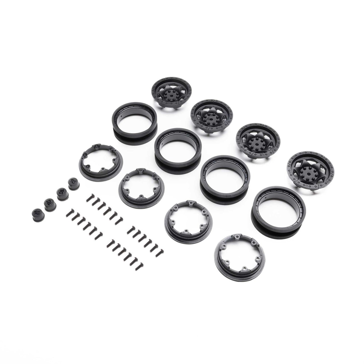 Axial Trail-Gear 1.9 Beadlock Wheel Set (4) AXI-3424