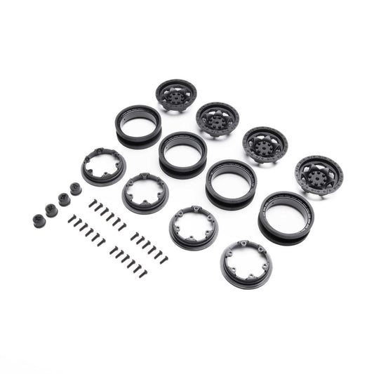 Axial Trail-Gear 1.9 Beadlock Wheel Set (4) AXI-3424