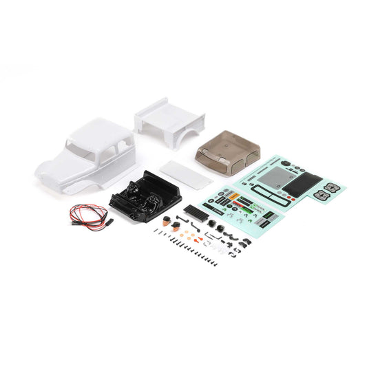Axial Body, White: SCX24 Dodge Power Wagon AXI200013