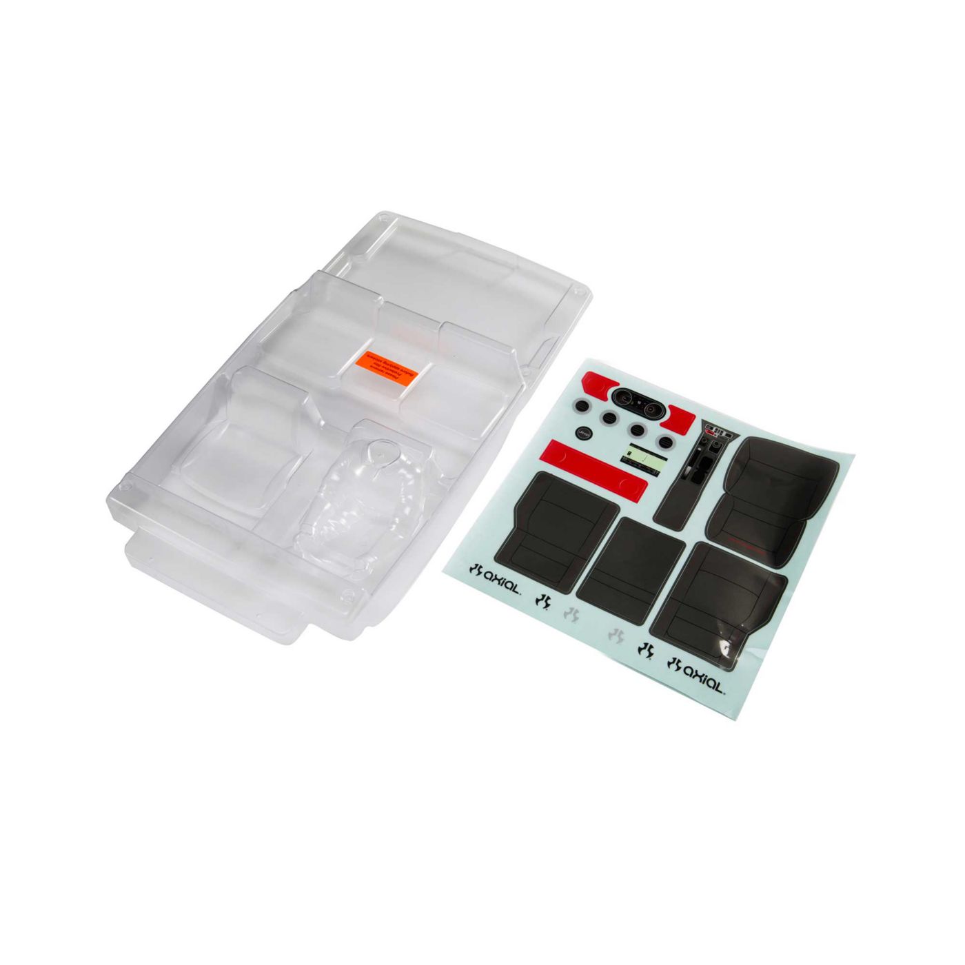 Axial Interior Jeep JLU (Clear) AXI230016