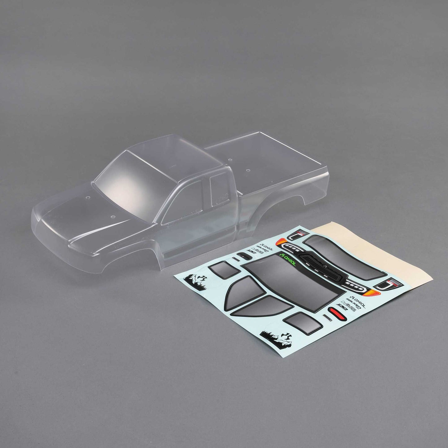 Axial Clear Body Set with Mask: Base Camp AXI230046