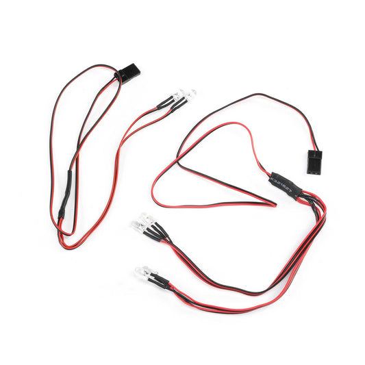 Axial LED Light Set, White/Orange/Red, Early Bronco: SCX10 III AXI230049