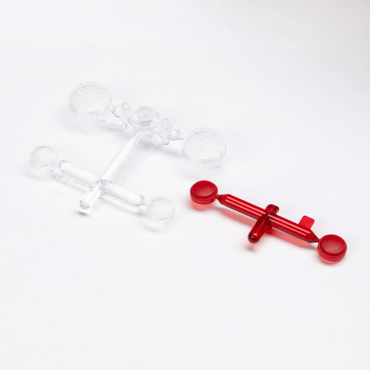 Axial Headlight, Taillight Lens Set CJ-7: SCX10 III AXI230054