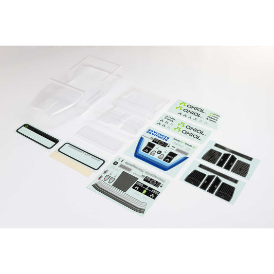 Axial Jeep CJ-7 Body Set, Clear: SCX10 III AXI230057