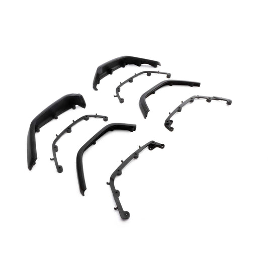 Axial SCX6: Jeep JLU FR & RR Fenders & Mounts AXI250001