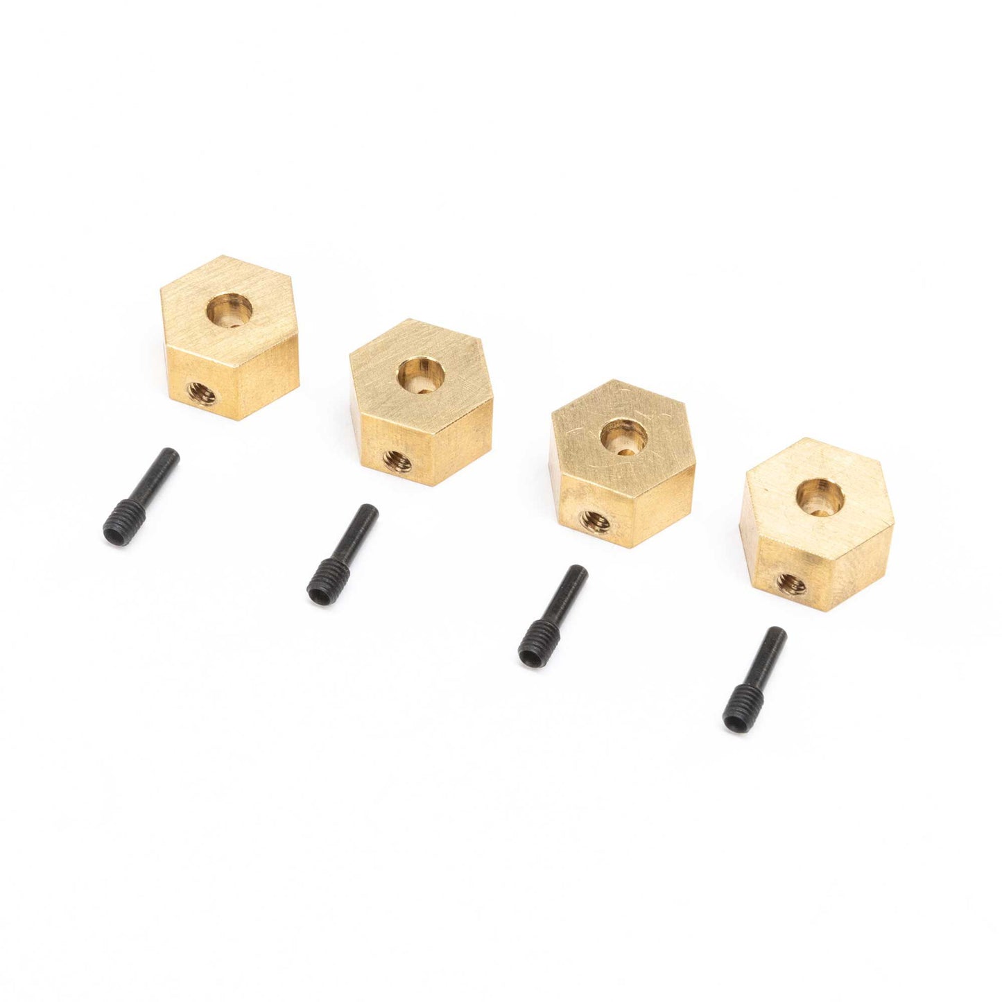 Axial Hex Hubs, Brass (7g): UTB18 (4) AXI312005