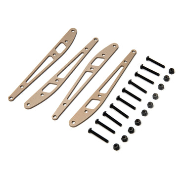 Axial Lower Link Plate Rear (4)  RBX10 AXI334000