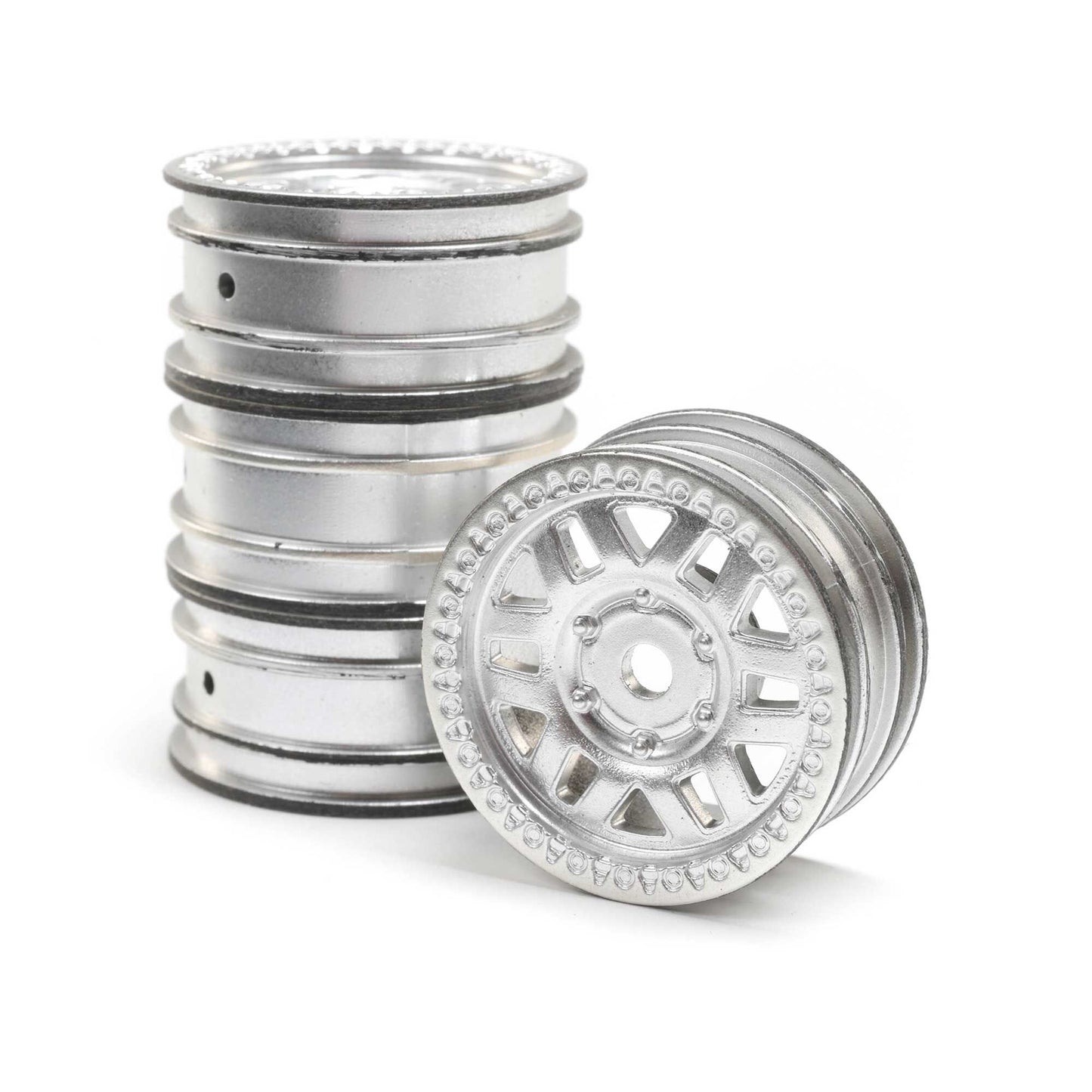 Axial 1.0 KMC Machete Wheels, Satin (4): SCX24 AXI40005