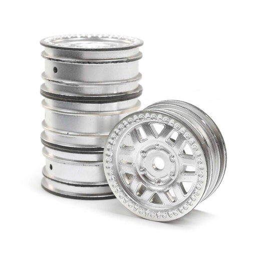 Axial 1.0 KMC Machete Wheels, Satin (4): SCX24 AXI40005