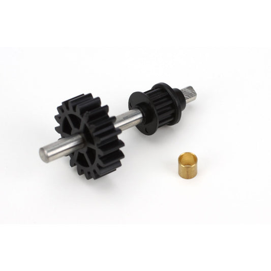 Blade Tail Drive Gear/Pulley Assembly: B450, B400 BLH1655