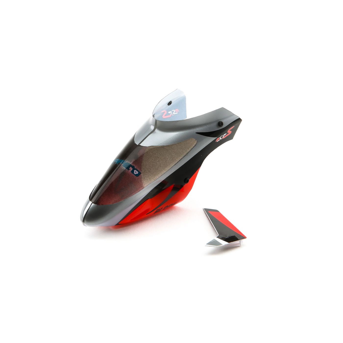 Blade Blade Complete Canopy with Vertical Fin: mSR S BLH2902