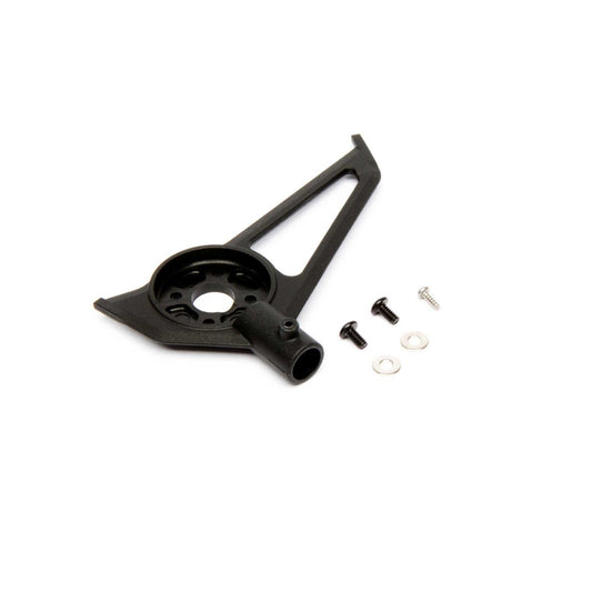 Blade Vertical Tail Fin/Motor Mount Set: 130 S BLH9305