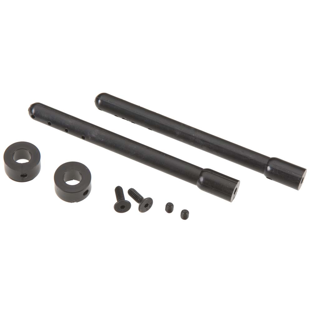 Duratrax Nylon Body Post Black 3" (76mm) (2) DTXC2613