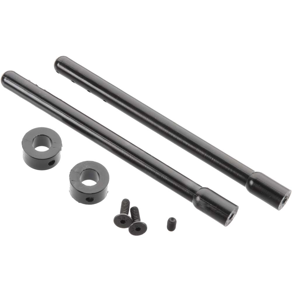Duratrax Nylon Body Post Black 3.5" (89mm) (2) DTXC2617