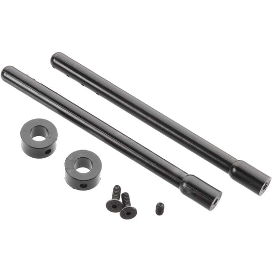 Duratrax Nylon Body Post Black 3.5" (89mm) (2) DTXC2617