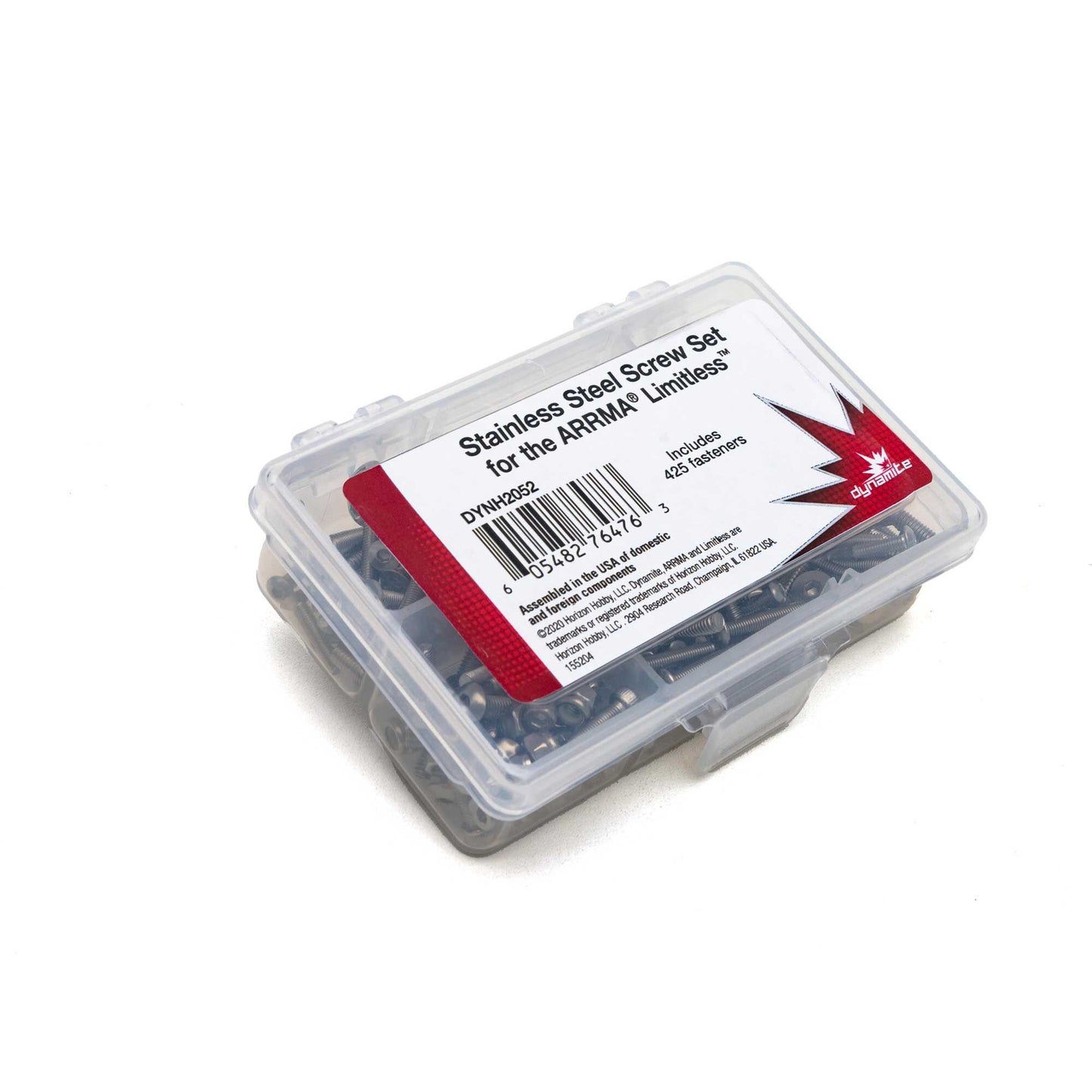 Dynamite Stainless Steel Screw Set: ARRMA LIMITLESS DYNH2052