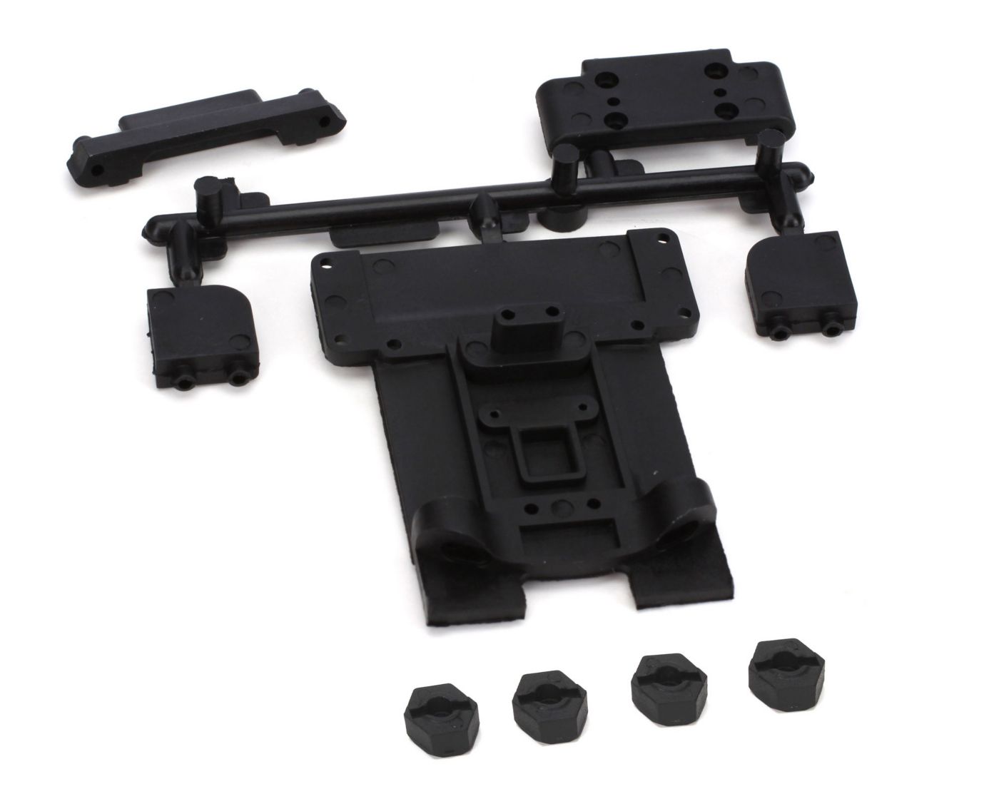 ECX Fr/R Suspension Mount Set: 1:10 2wd Circuit, Boost ECX1092