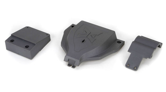 ECX Electronics Cover & R Mount: 1:10 2wd Ruc/Tor ECX2011