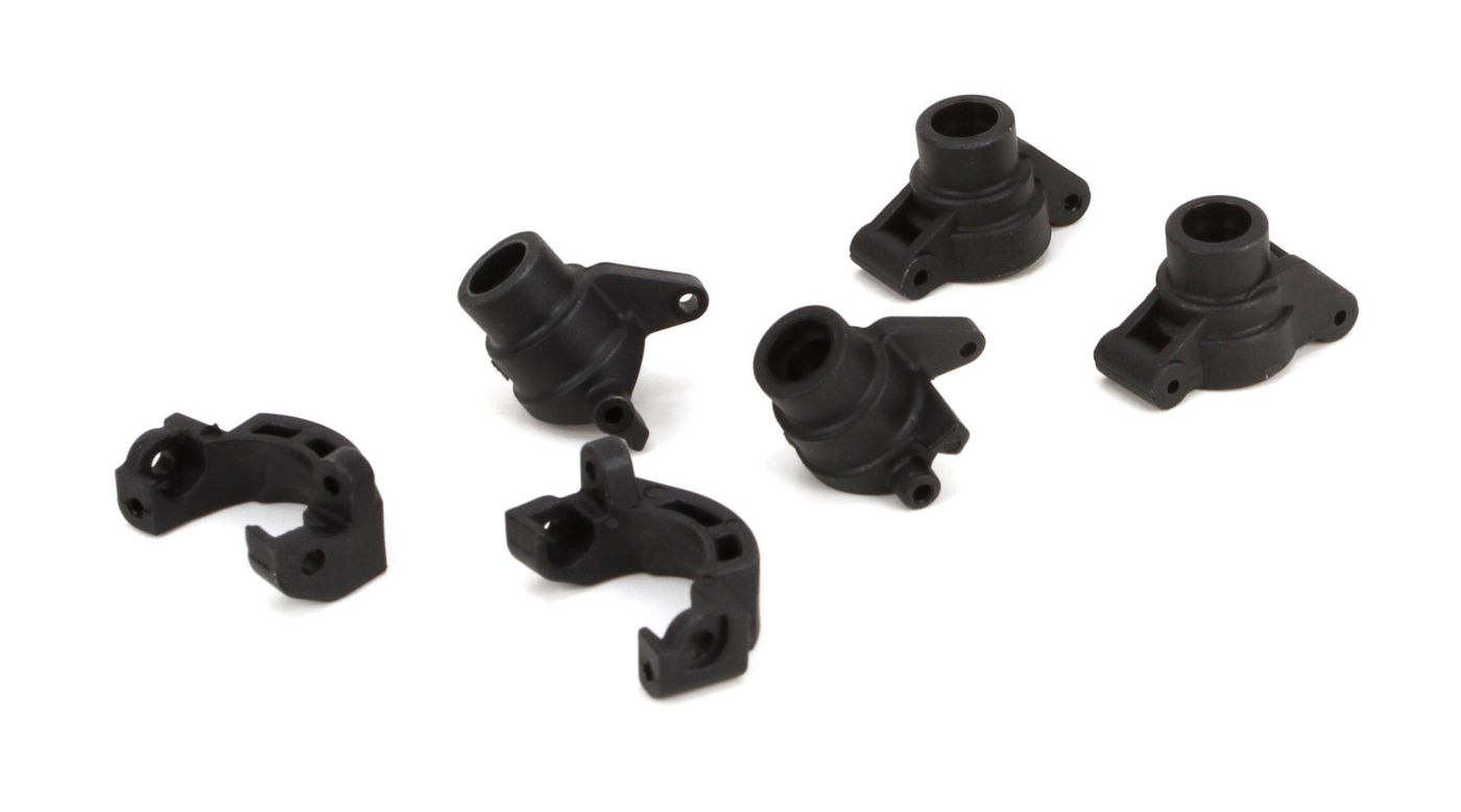 ECX Spindle, Hub & Carrier Set: 1/18 4WD All ECX214001