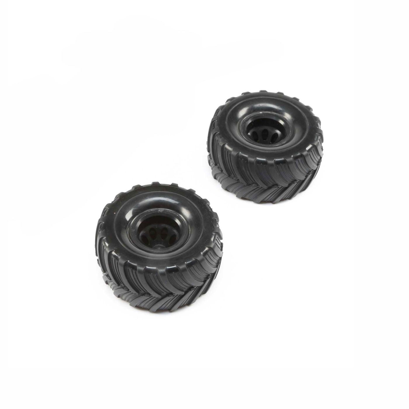 ECX FR/RR Tire, Premounted (2): 1.9 Barrage Doomsday ECX222004