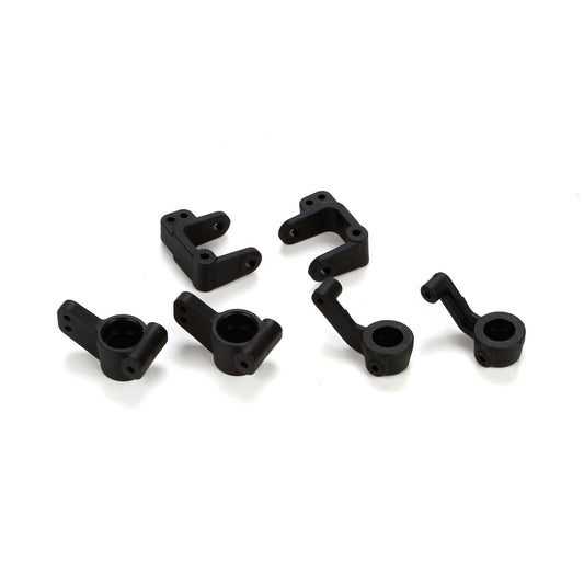 ECX Caster Blck, Steer Block, RR Hub (2): 1:10 2wd All ECX234000