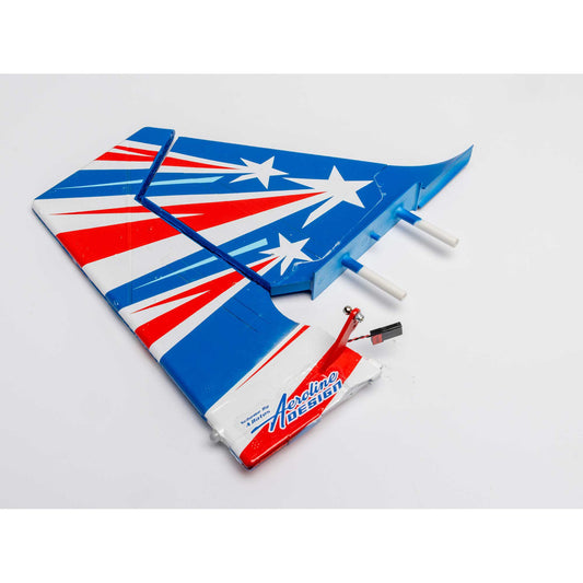 E-flite Fin and Rudder with LED: Decathlon RJG 1.2m EFL-1059