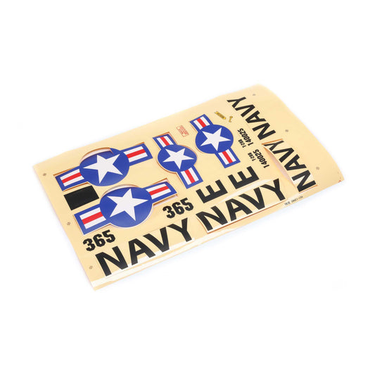 E-flite Decal Sheet: T-28 Trojan EFL08201