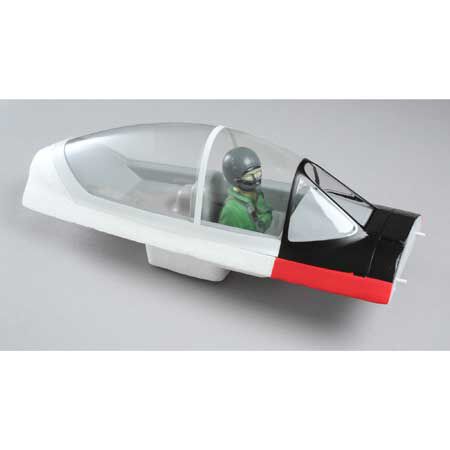 E-flite Clear Canopy & Painted Pilot with Pedestal: T-28 EFL08258