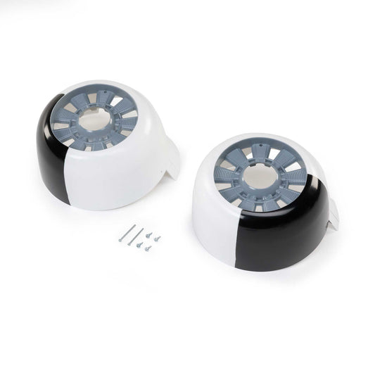 E-flite Left and Right Cowling Set, White: RC-45J 1.5m EFL107261
