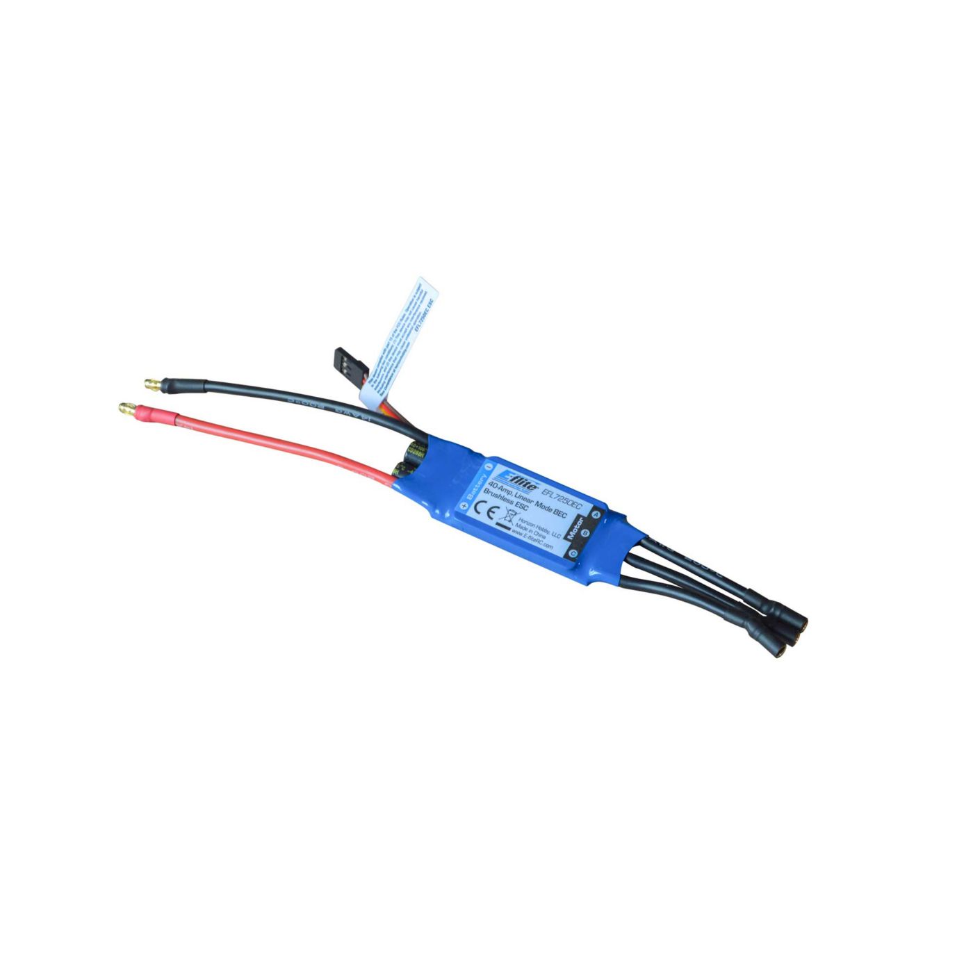 E-flite 40 AMP Brushless ESC: EC-1500 EFL7250EC