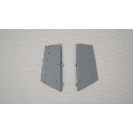 E-flite Ventral Fin Set, Grey: F-16 Falcon 80mm EFL87882