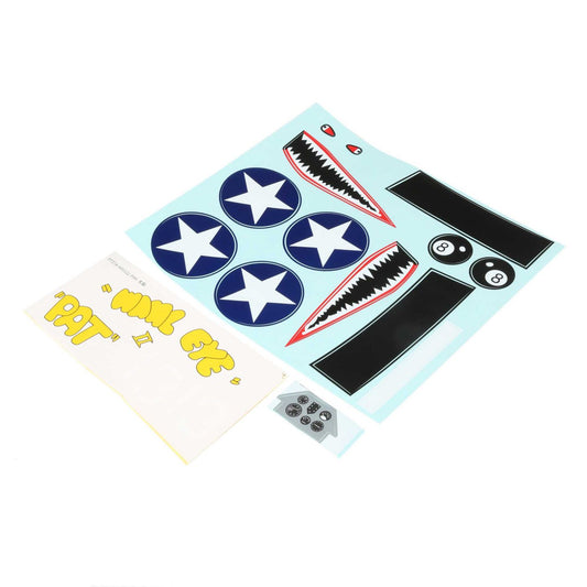 E-flite Decal sheet :P-39 1.2m EFL9106