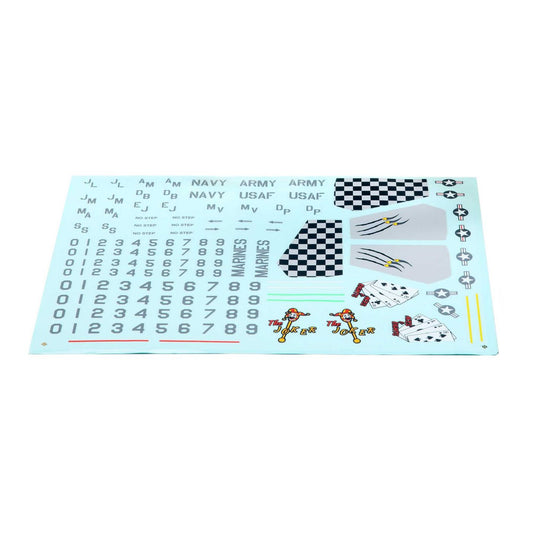 E-flite Decal Sheet: V-22 Osprey EFL9610