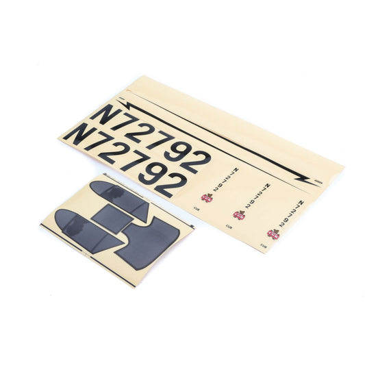 E-flite Decal Sheet: UMX J-3 BL EFLU3407