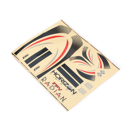 E-flite Decal Sheet: UMX FPV Radian EFLU6701