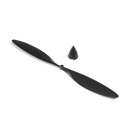 E-flite Propeller with Spinner 140mm x 45mm: Night Vapor EFLUP14045