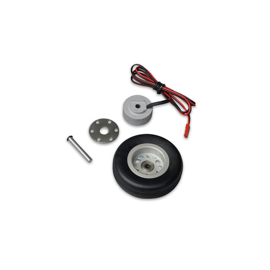 Hangar 9 Main Wheel with Brake; 65mm (1): Aermacchi MB-339 HAN339017