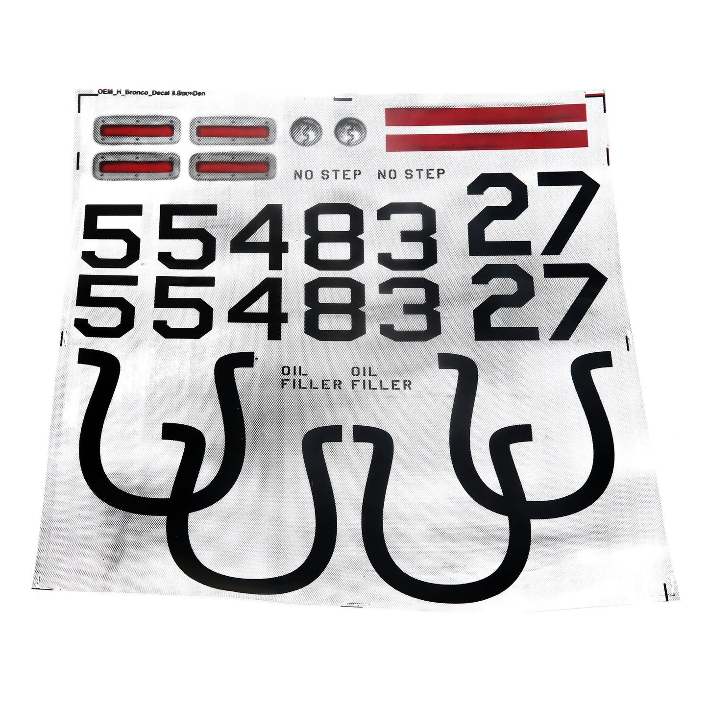 Hangar 9 Decal Set: OV-10 Bronco HAN467029