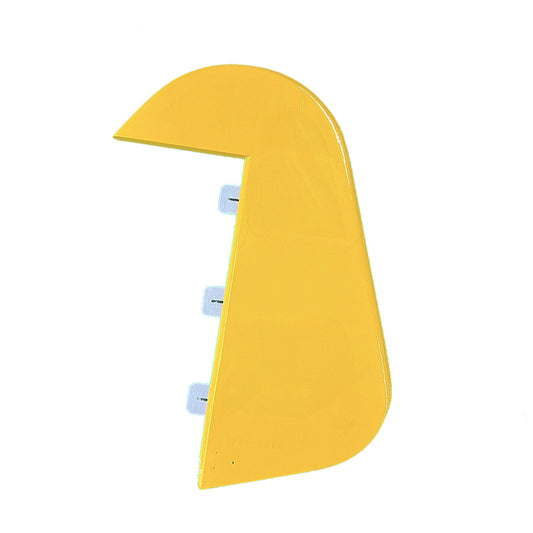 Hangar 9 Rudder with Hinges: J-3 Cub 10cc ARF HAN500505