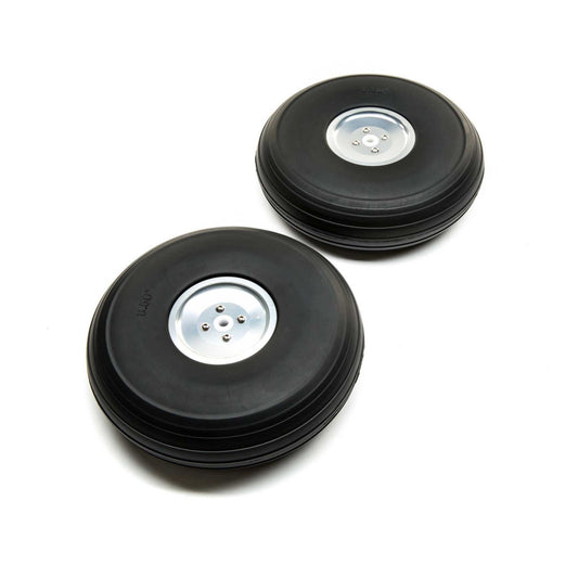 Hangar 9 Wheels, 8.5 in (2): Carbon Cub FX-3 100-200cc HAN528016