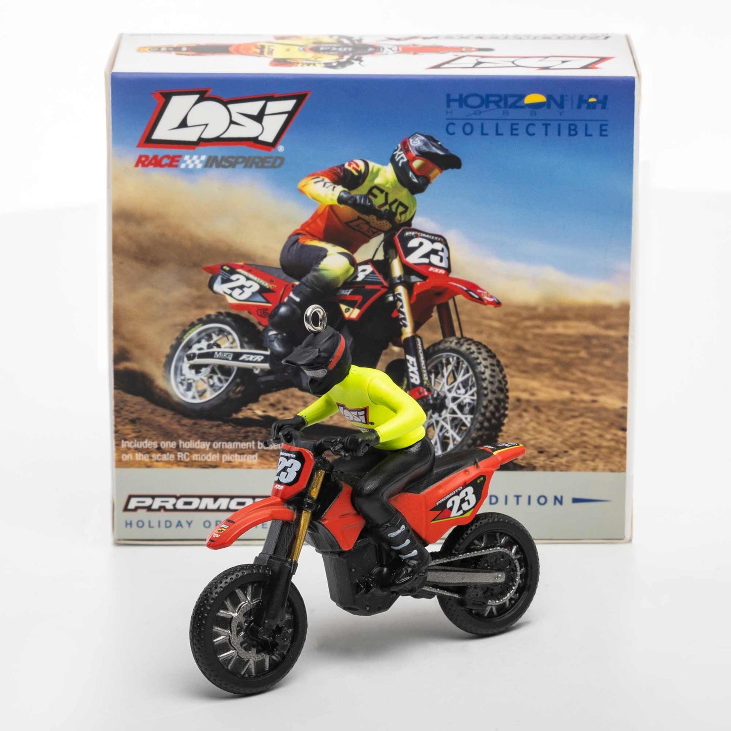 Horizon Losi Promoto-MX Collectible Tree Ornament 2023 HHD23ORNSUR