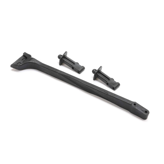 Losi Rear Chassis Brace, Front Body Posts: 8XTE RTR LOS-1436