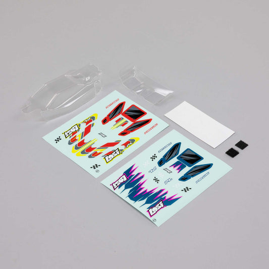 Losi Body & Wing, Clear: Micro-B LOS-1771