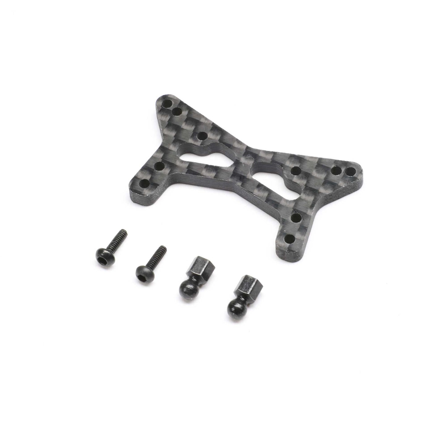 Losi Carbon Front Shock Tower: Micro-B LOS-1981