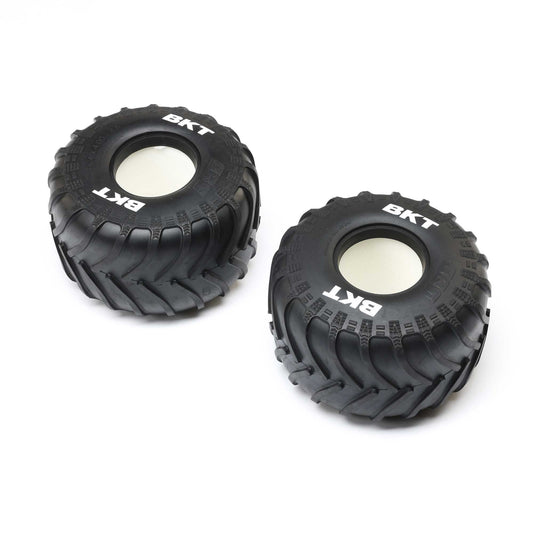 Losi BKT 2.6" Monster Truck Tire with Insert, Soft (2): LMT 2.0 LOS-2149