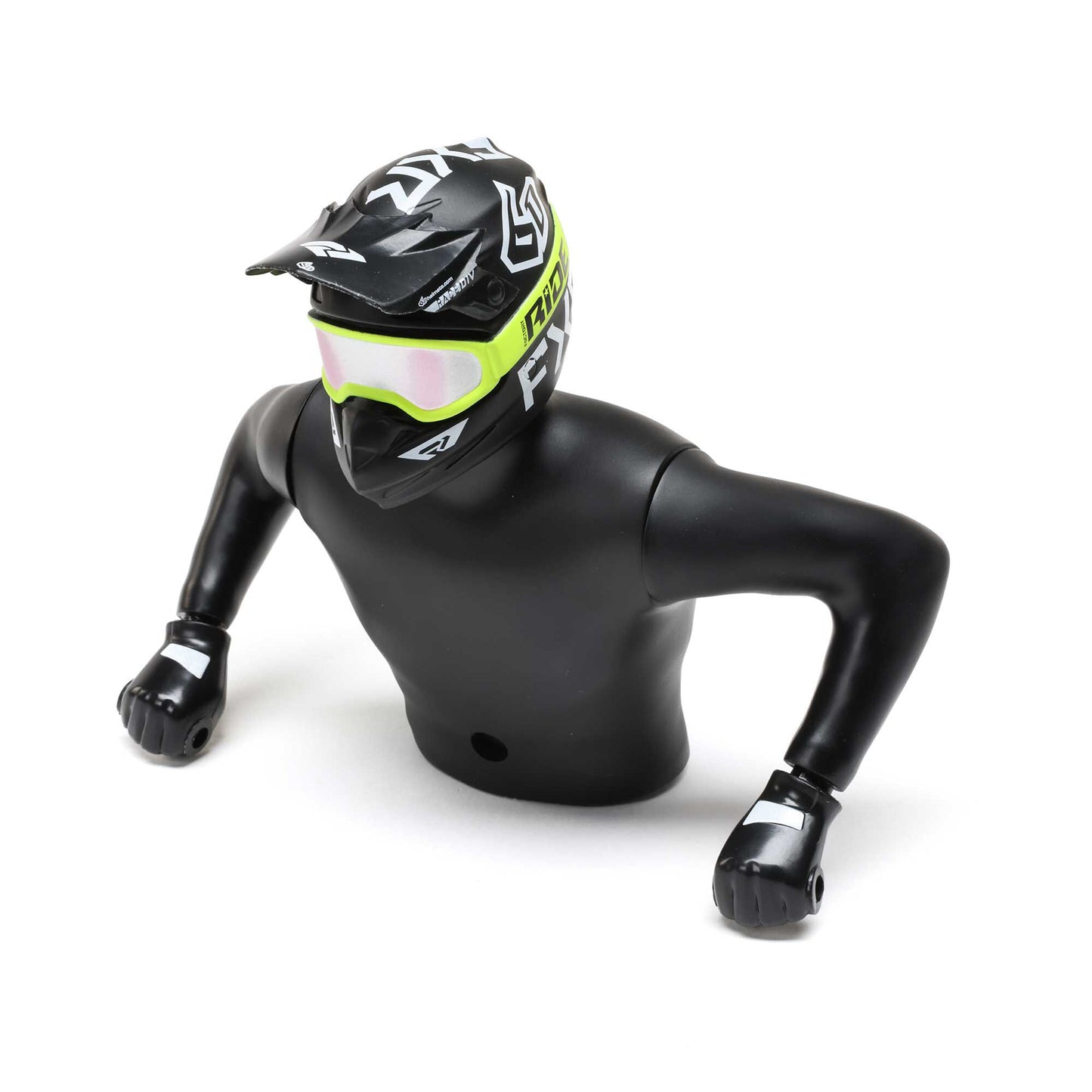Losi Rider Figure Upper, FXR Yellow: PM-SM/MX LOS-2284